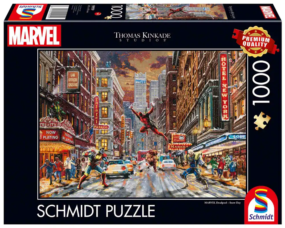 Puzzle 1000 PQ T.Kinkade Deadpool 110808