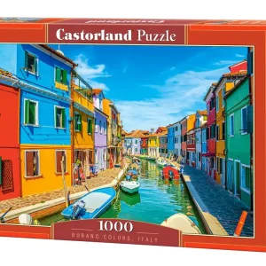 Puzzle 1000 Burano Colors Italy C-105250-2
