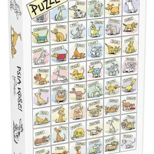 Puzzle 1000 Psia kość!