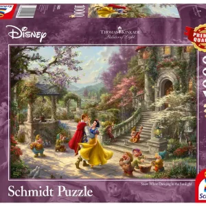 Puzzle 1000 PQ T. Kinkade Królewna krasnoludki 108392