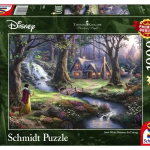 Puzzle 1000 PQ Królewna Śnieżka Disney T.Kinkade 107252