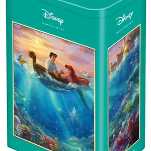 Puzzle 500 PQ T. Kinkade puszka Mała Syrenka 110800