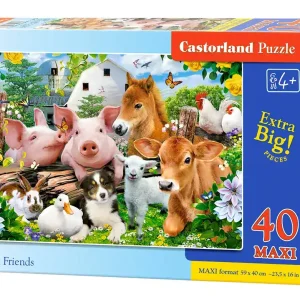 Puzzle 40 maxi Przyjaciele z farmy