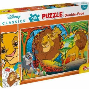 Puzzle 24 plus double-face Król lew 304-86498