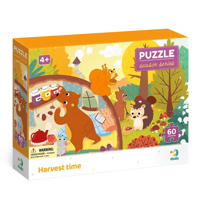 Puzzle 60 Pory roku Czas zbiorów DOP300413