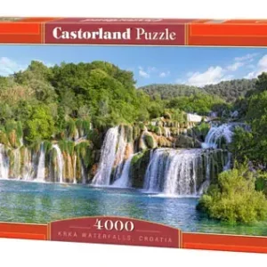 Puzzle 4000 Wodospady Krka Chorwacja C-400133-2