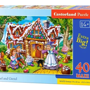 Puzzle 40 maxi Jaś i Małgosia B-040285