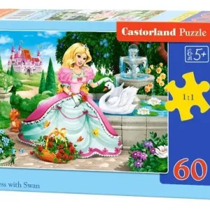 Puzzle 60 Księżniczka z łabędziem B-066056