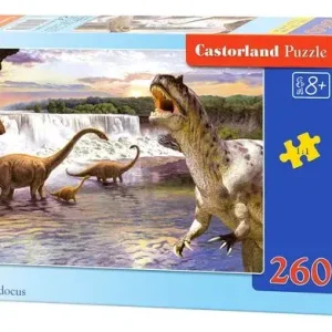 Puzzle 260 Dinozaury w wodzie B-26999