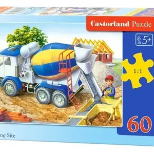 Puzzle 60 Betoniarka plac budowy B-06618