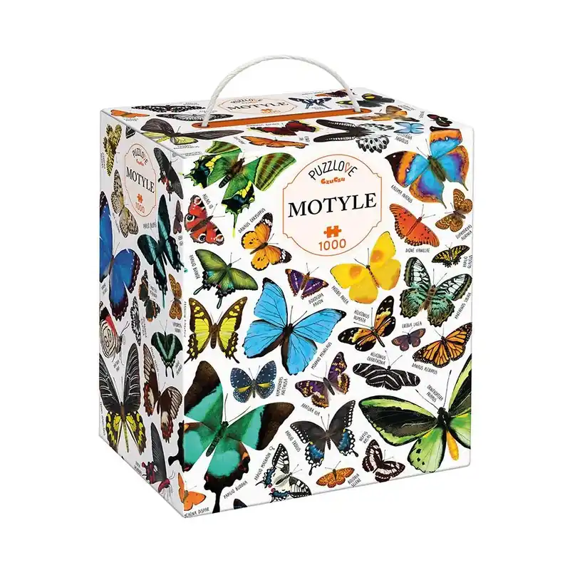 "Puzzlove CzuCzu Motyle 1000 el.puzzle rodzinne"