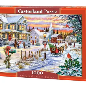 Puzzle 1000 Christmas Tree is Coming CASTOR