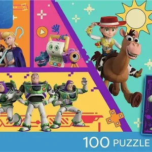 Puzzle 100 Toy Story 5 + plakat TREFL