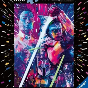 Puzzle 2D: Star Wars Ahsoka 500el