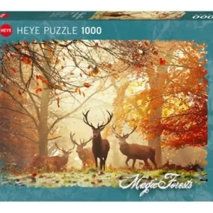 Puzzle 1000 Magiczny las - Jelenie