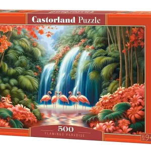 Puzzle 500 Flamingo Paradise CASTOR