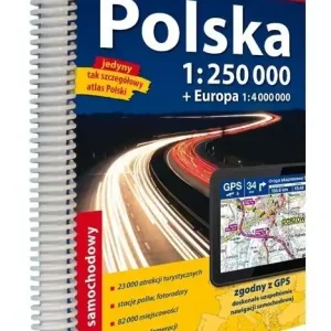 Atlas samochodowy Polska 1:250 000 w.2026/2027