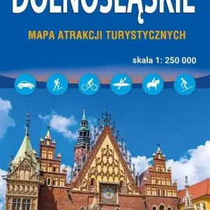 Mapa atrakcji turyst. - Województwo dolnośląskie