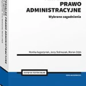 Materialne prawo administracyjne Wybrane zagadnienia. + Testy online