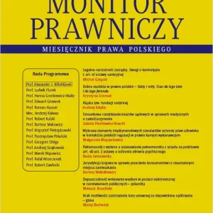 Monitor Prawniczy Nr 09/2025