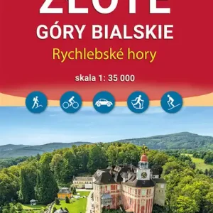 Góry Złote Góry Bialskie mapa turystyczna 1:35 000