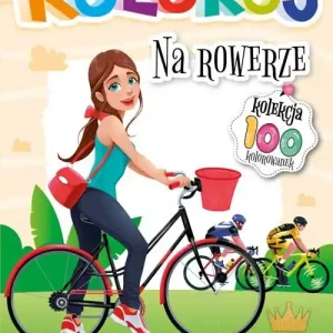 Na rowerze. Koloruj