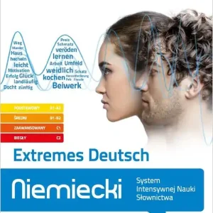 Extremes Deutsch Niemiecki poziom pod A1-A2, średni B1. System Intensywnej Nauki Słownictwa