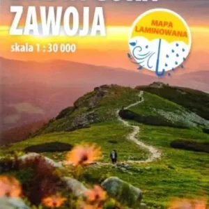 Mapa turystyczna- Babia Góra i Zawoja 1:30000